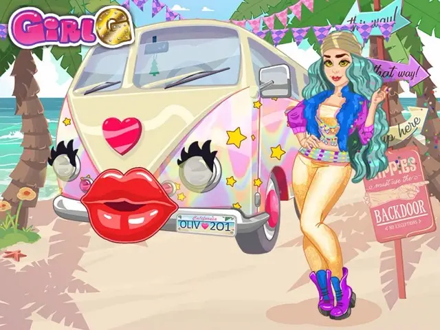 MUSIC FESTIVAL GETAWAY VAN online game | POMU Games