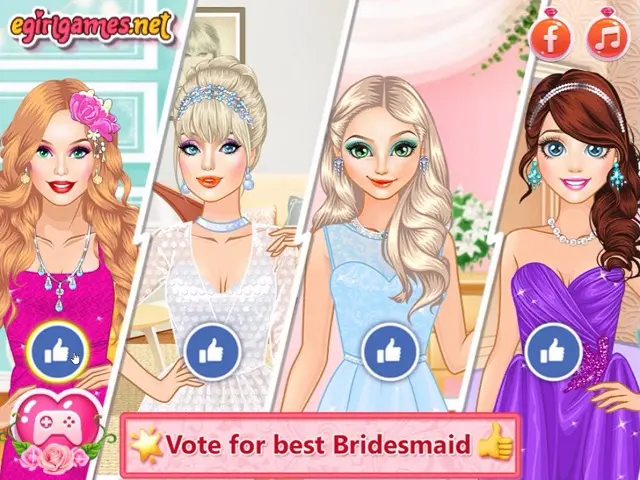 BRIDESMAIDS WARS online game | POMU Games BRIDESMAIDS WARS online game | POMU Games