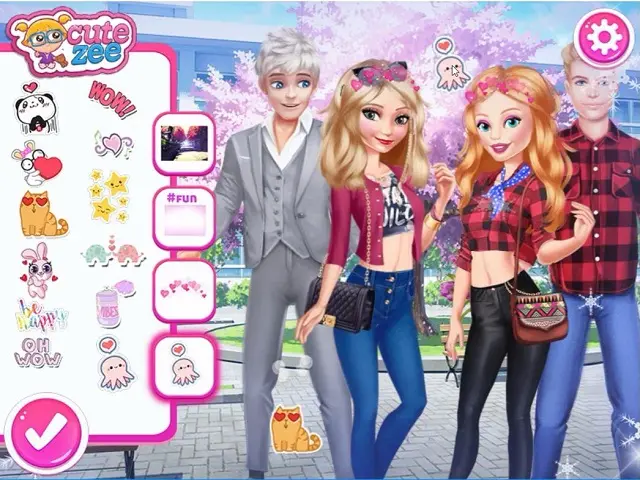 Juegos de vestir a barbie y elsa concurso store de moda