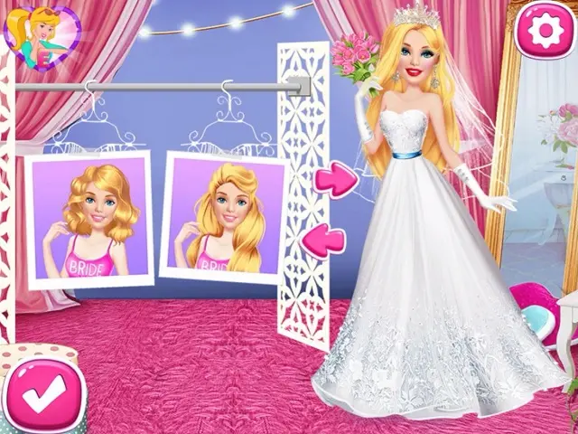 Vestido de Noiva da Barbie - jogos online de menina