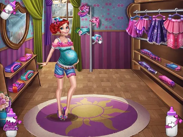 pregnant princess dress up games ROYAL PRINCESS PREGNANT online game