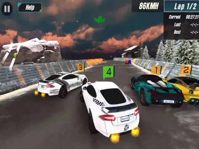 ICE RIDER RACING CARS jogo online no
