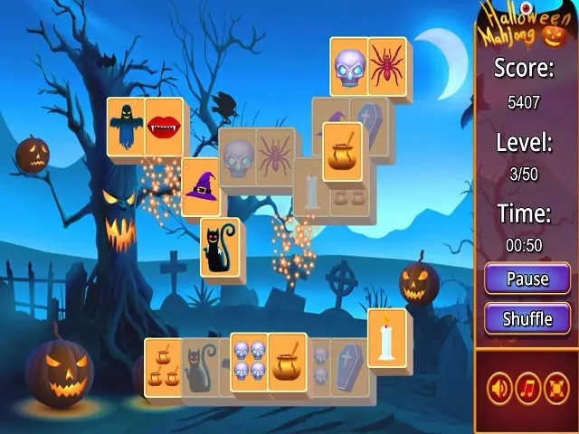 Mahjong Connect Halloween