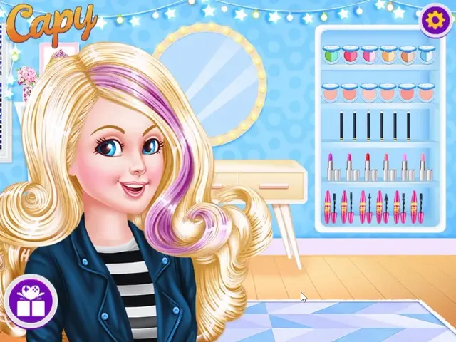 BARBIE UNBOXING CHALLENGE online game POMU Games