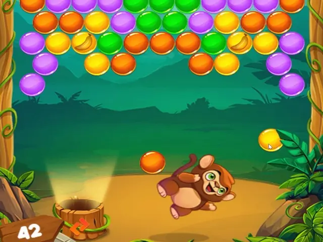 MONKEY BUBBLE SHOOTER jogo online no