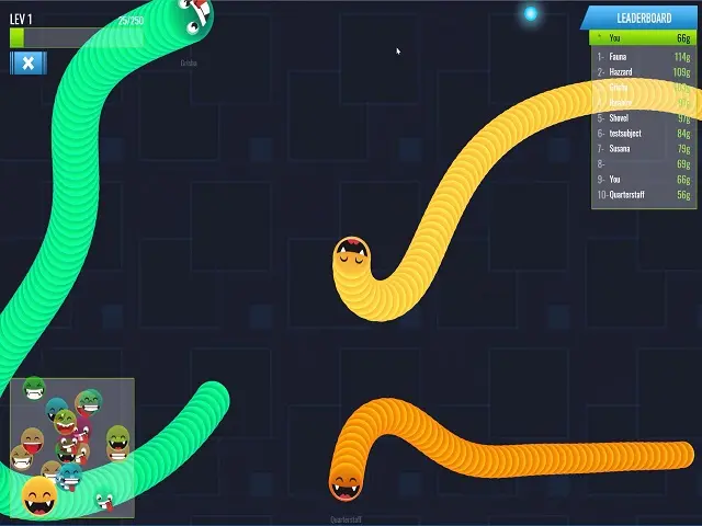 HAPPY SNAKES online game