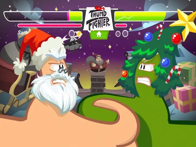 THUMB FIGHTER CHRISTMAS EDITION jogo online no