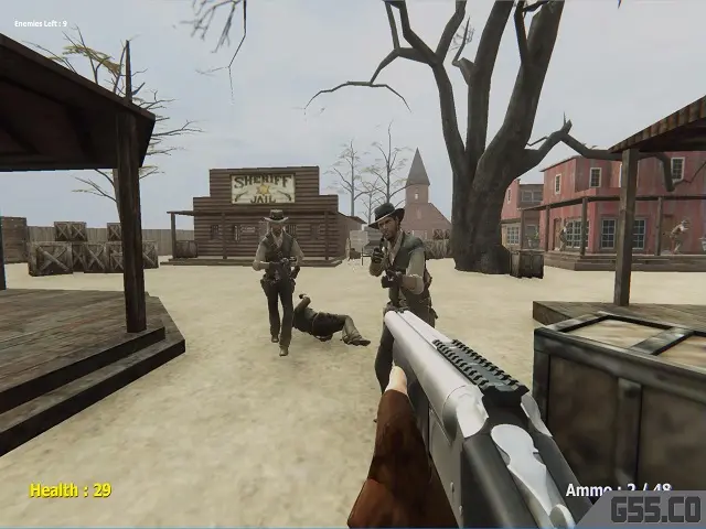 Jogo Wild West Gun Game no Jogos 360