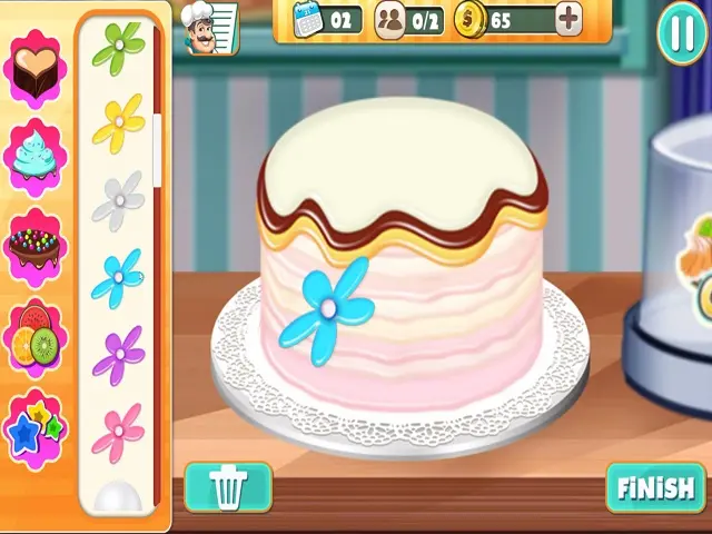 Cream Cake  Cream cake Cake games Cooking games
