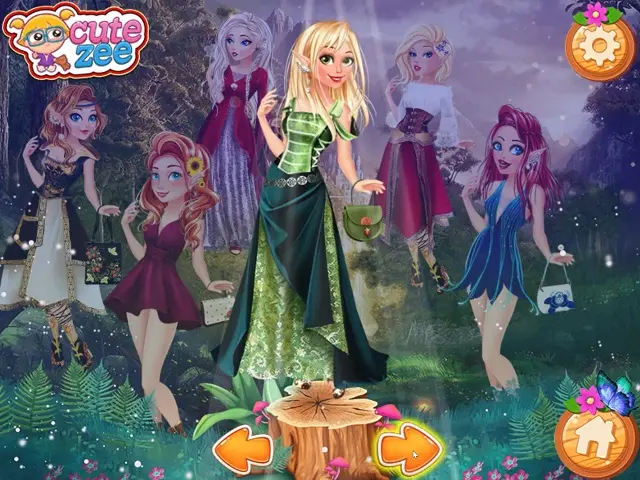 Interessant steno spiraal DISNEY PRINCESS MAGICAL ELF online spel | POMU Spelletjes