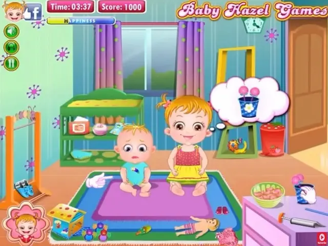toekomst aankunnen een paar BABY HAZEL SIBLING CARE online spel | POMU Spelletjes