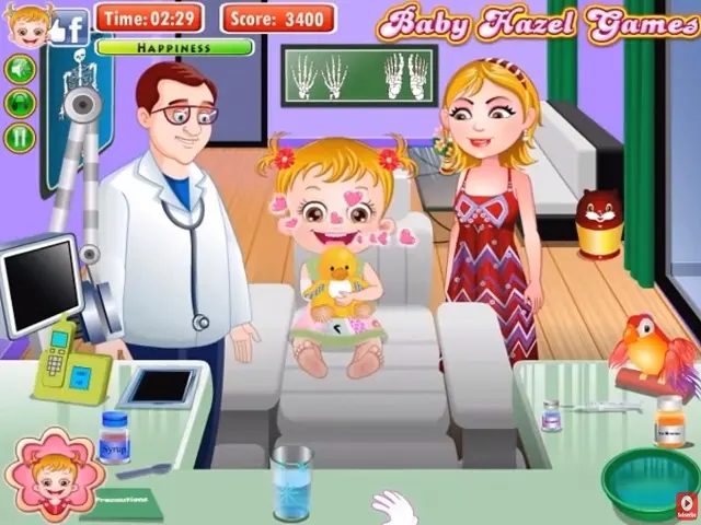 stok bevestigen Uitdaging BABY HAZEL HAND FRACTURE online spel | POMU Spelletjes