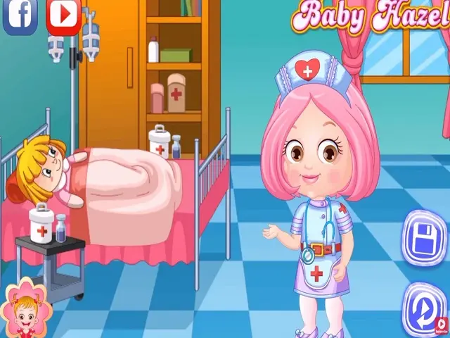 Baby Hazel Doctor Dressup - play online for free on Yandex Games