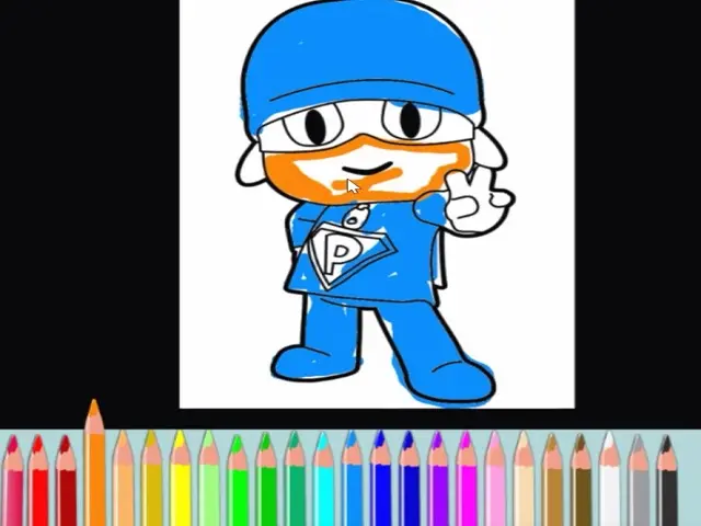 POCOYO PAINT jogo online no