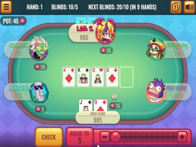 Glimlach Memo Bewust worden BANANA POKER online spel | POMU Spelletjes