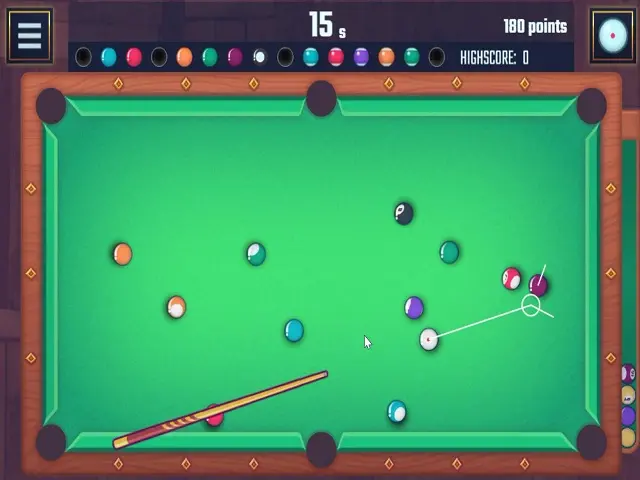 Jogo de Sinuca Online - Billiard Blitz Challenge 