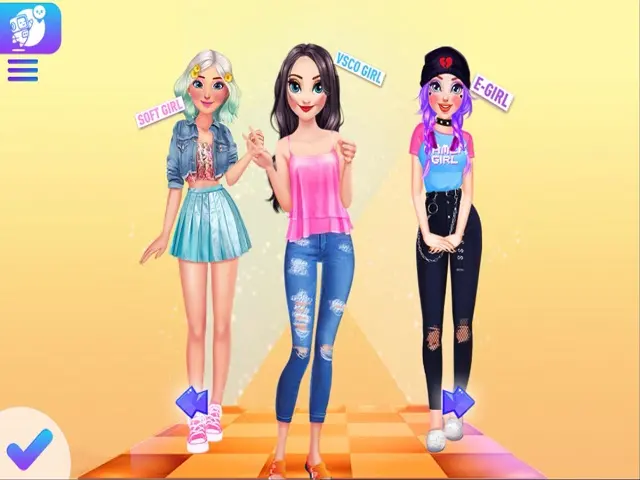 E-Girls Transformation - Jogos de Vestir - 1001 Jogos