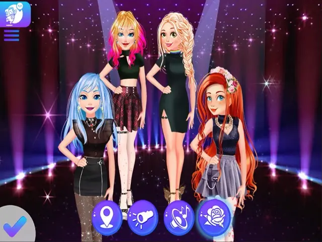 PRINCESSES KPOP IDOLS jogo online no