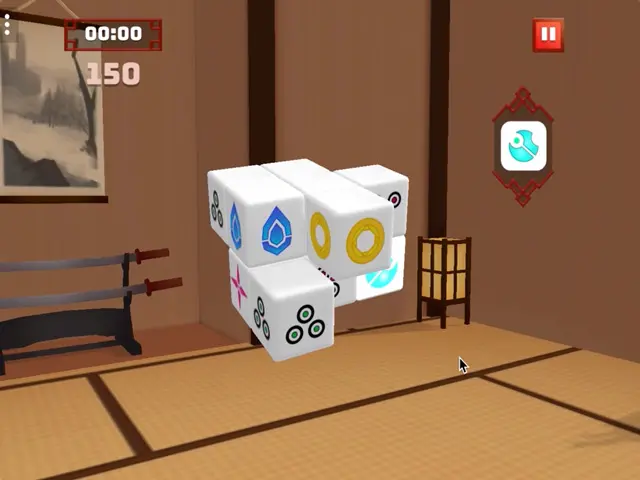 Mahjong 3D - online game