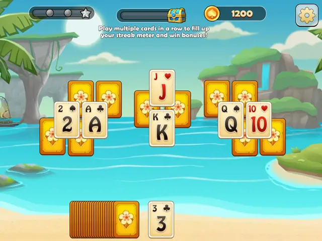 Play Tripeaks Solitaire online at Coolmath Games