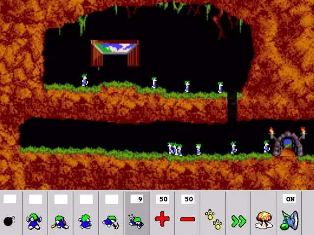 Lemmings (SMS) - online game