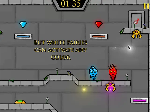 Fireboy&Watergirl 6: Fairy Tales - Free Online Game - Play Now