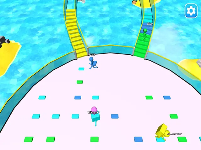 Stair Race 3D  Juego Online Gratis