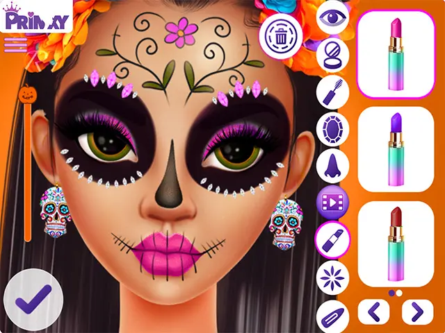 Jogo Halloween Makeup Trends no Jogos 360