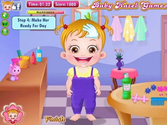 Baby Hazel Hair Care Gra Online Gry Pomu
