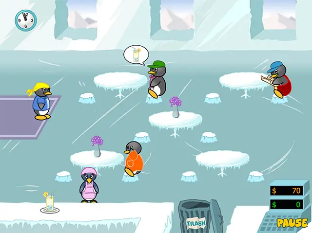 Penguin Diner - Jogue Penguin Diner Jogo Online